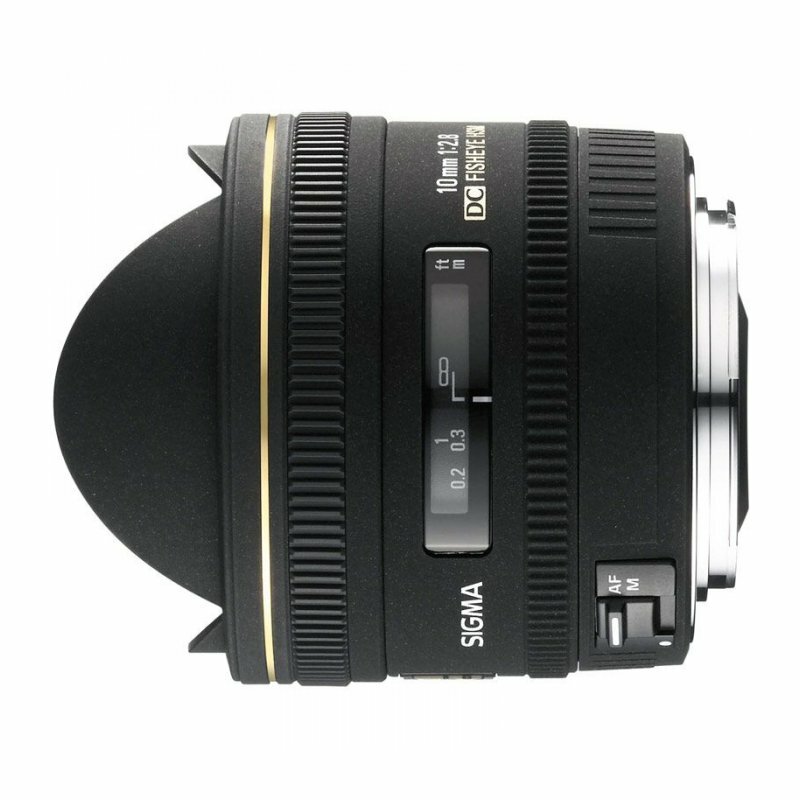 Объектив Sigma AF 10mm f/2.8 EX DC HSM Fisheye Canon EF-S
