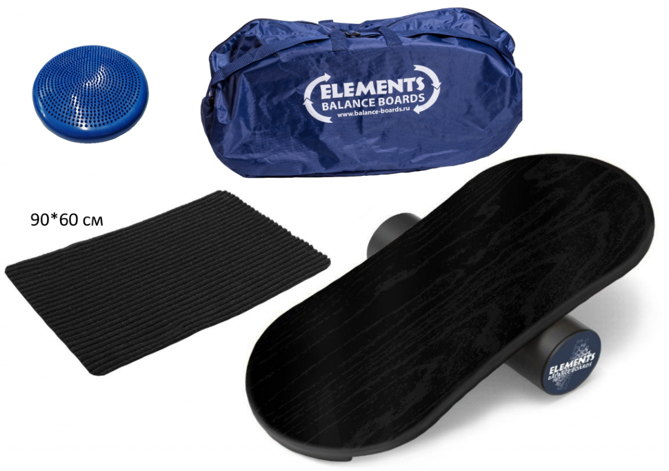 Комплект баланс борд Elements серия Eight Colors, сумка, коврик и надувная подушка