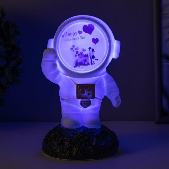 Ночник Космонавт LED USB микс 7,5х7,5х17,5 см (комплект из 2 шт) - фотография № 7