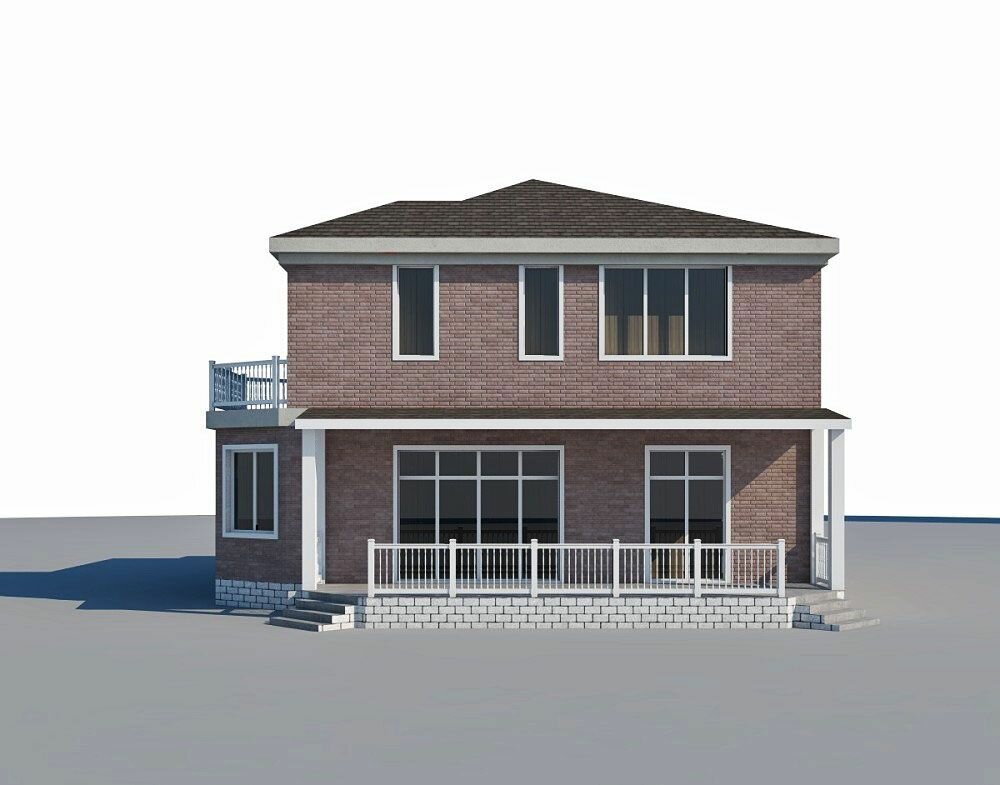 (212м2, 15х13м) Готовый проект двухэтажного дома из газобетона с эркером и террасой - AS-2029 - фотография № 5