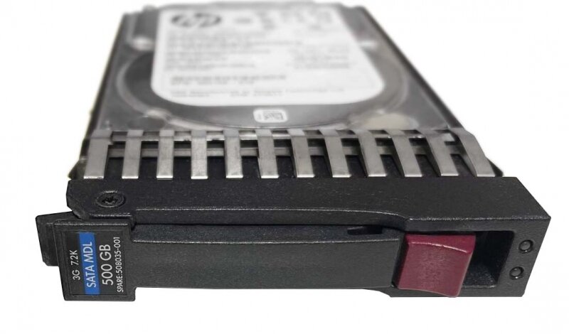 Жесткий диск HP 390158-016 500GB 3G SATA 72k 25-inch Quick Release MDL HDD