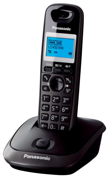 Радиотелефон DECT Panasonic KX-TG2511RU dark grey