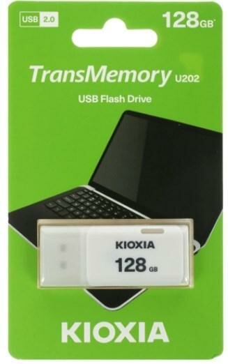 Флешка 128Gb Toshiba LU202W128GG4 USB 2.0 белый
