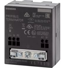 SIMATIC DPтерминальный резистор RS485 для сетей PROFIBUS/MPI Активный терминатор PROFIBUS ; AL: N ECCN: EAR99H Siemens 6ES7972-0DA00-0AA0