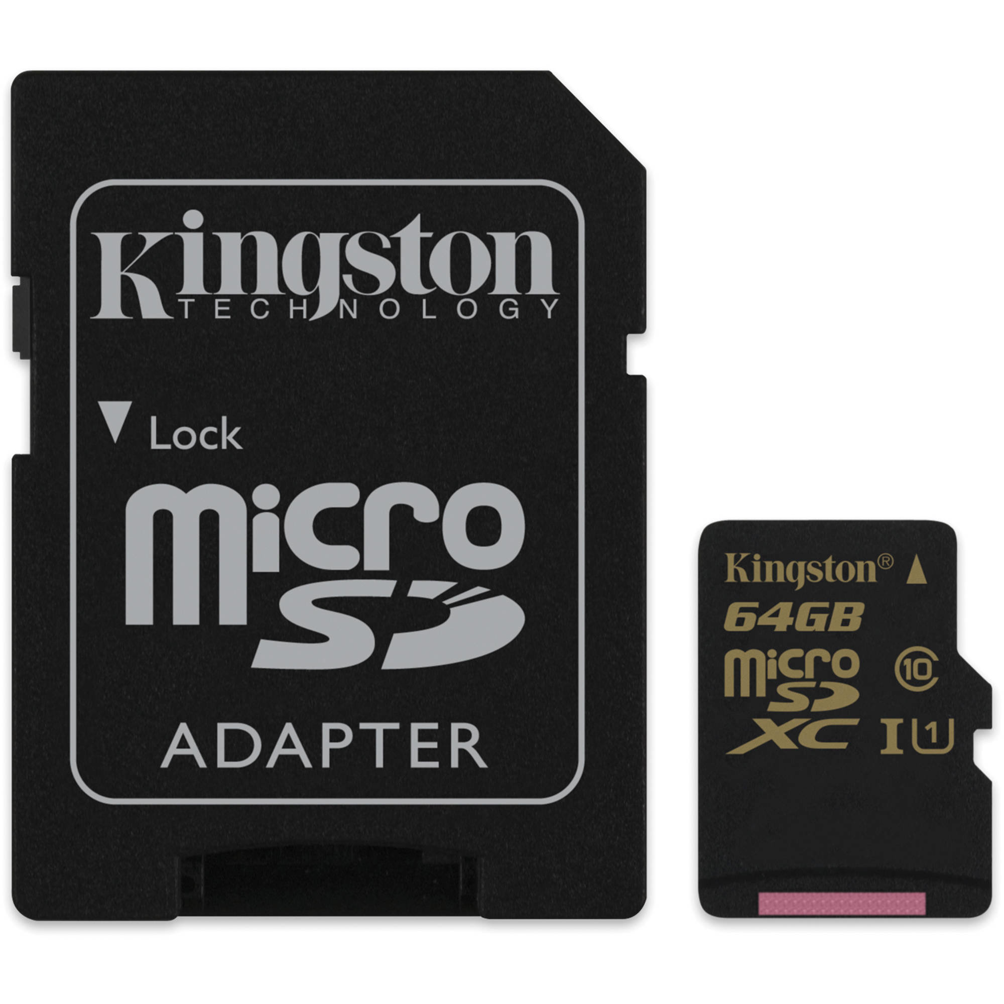 Kingston Карта памяти microSD 64ГБ Kingston SDCA10/64GB