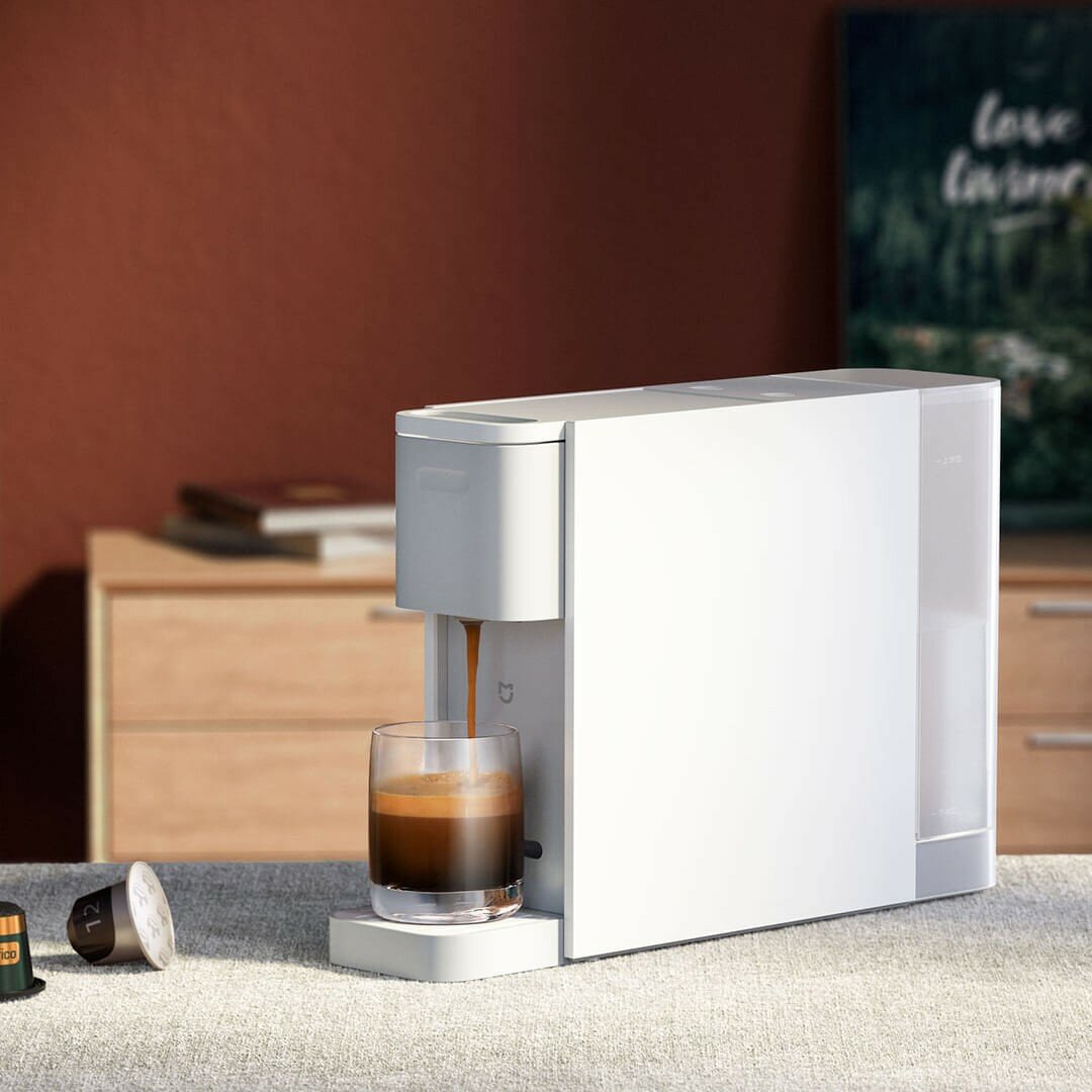 Кофемашина капсульная Xiaomi Mijia Capsule Coffee Machine White (S1301) - фотография № 2