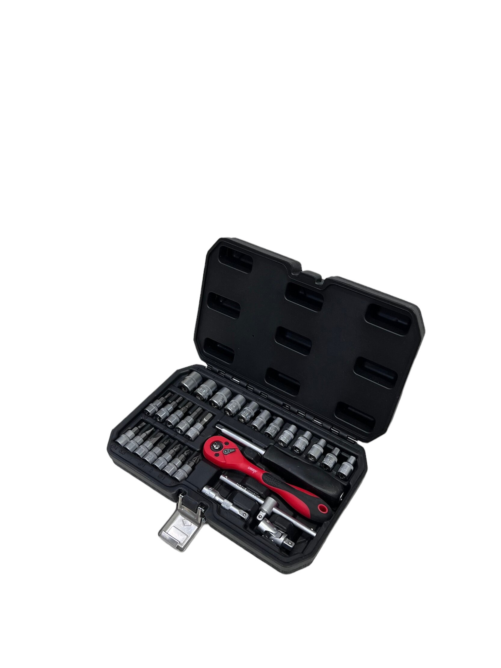 фото Набор инструмента "DISEN" 29 пр. (1/4) (метал.застежки.Проф)