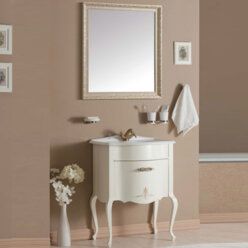Мебель для ванной Caprigo Bourget 60 (тумба с раковиной + зеркало)