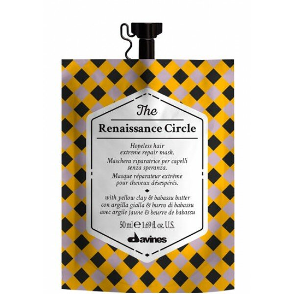 Davines The Renaissance Circle Masque - Маска экстрим-восстановление для безнадежных волос 50мл