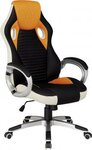 Кресло мягкое Геймерское кресло Beon RT-377 чёрно-оранжевое Чёрно-оранжевое - изображение