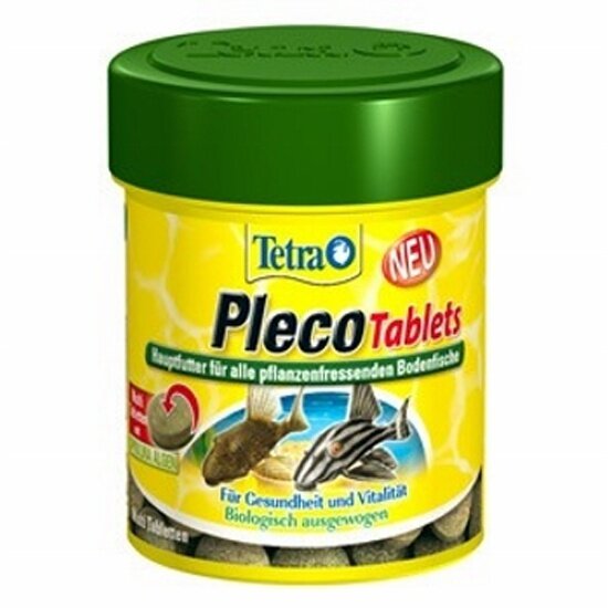 Корм для травоядных донных рыб TETRA Pleco Tablets 120 табл.