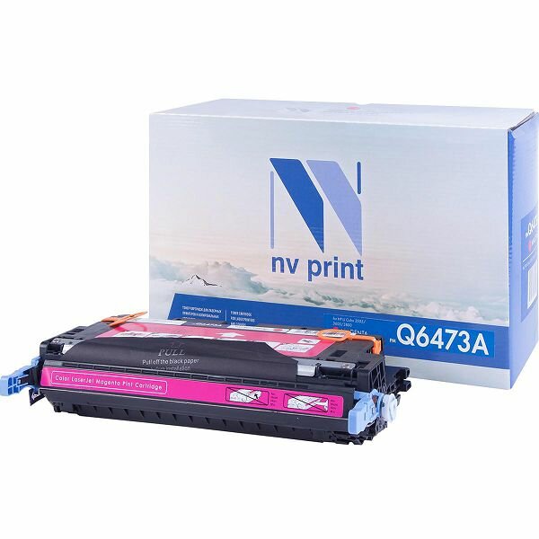 Картридж NV Print Q6473A Magenta