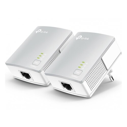 TP-Link Адаптер Powerline Ethernet TL-PA4010KIT, 600 Мбит/с, Fast Ethernet, 2 шт в комплекте