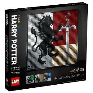 LEGO Конструктор LEGO ART 31201 Harry Potter Hogwarts Crests Гербы Хогвартса