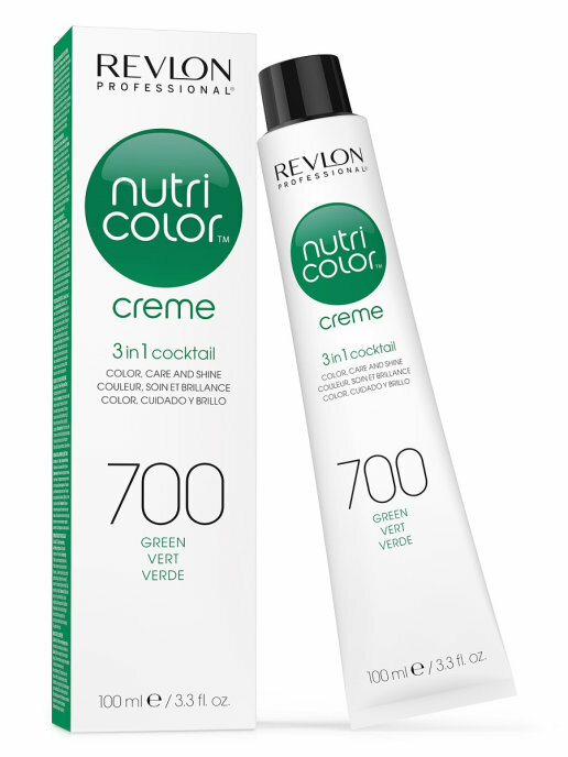 Краска для волос тонирующая Revlon Nutri Color Creme 700 зеленый 100 мл