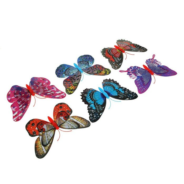 Штекер садовый "Бабочка" 14,5х10,5см, 25см - фотография № 7