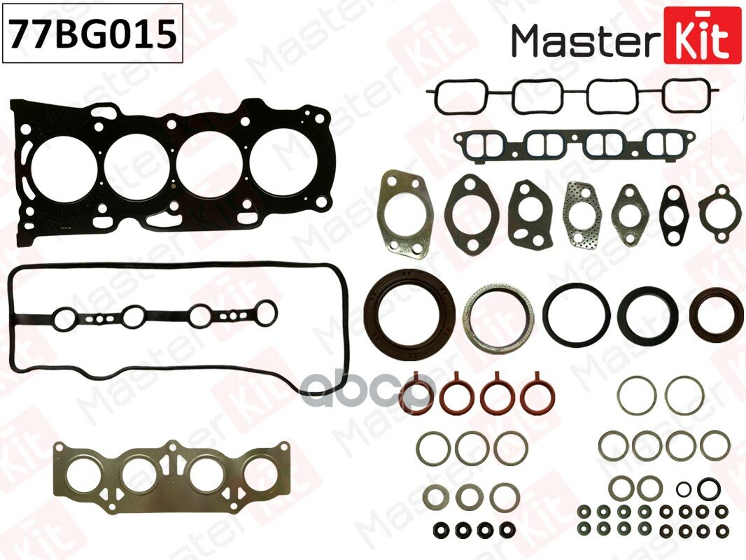 Ком/Кт Прокл. двигателя [Полный] Toyota Avensis 1Az-Fse 00- MasterKit арт. 77BG015