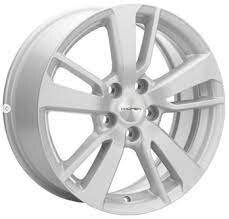 Колесный диск Khomen Wheels KHW1704 F-Silver 7xR17 ET39 5*114.3 D60.1