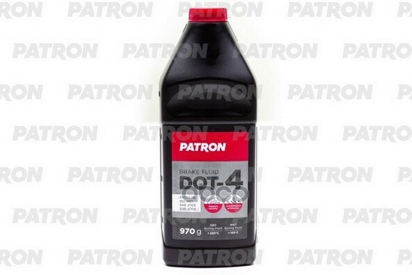 Жидкость Тормозная Patron Brake Fluid Dot4 424 Мл Pbf401 PATRON арт. PBF401