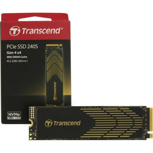 Твердотельный накопитель Transcend 500 ГБ M.2 TS500GMTE240S