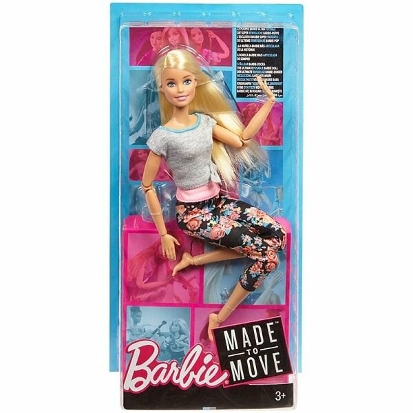 Barbie Кукла Безграничные движения Блондинка, FTG81