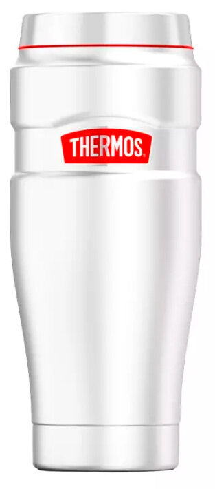 Термокружка для напитков Thermos SK1005 RCMW 0.47л. серебристый/красный картонная коробка (375766)