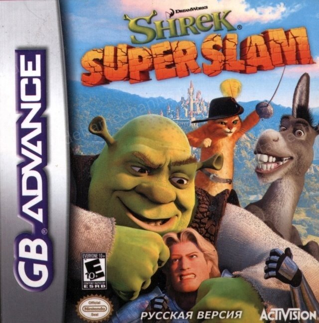 Shrek 2: Super Slam (Побоище) (игра для игровой приставки GBA)