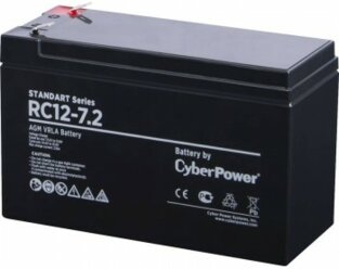 Cyber Power CyberPower Аккумулятор RC 12-7.2 12V 7.2Ah