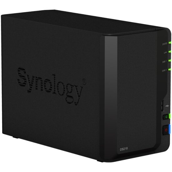 Сетевой накопитель SYNOLOGY DS218 без HDD