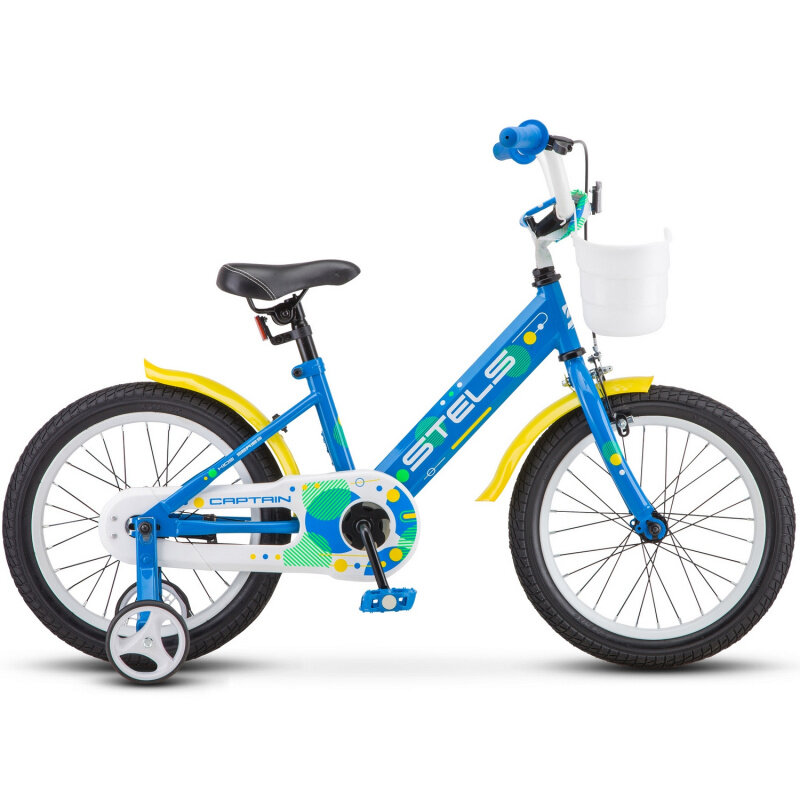Велосипед Stels Captain V010 16 (2020) синий (требует финальной сборки)
