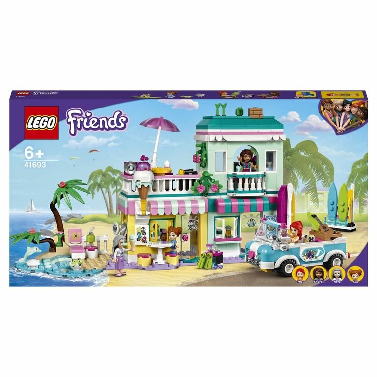 LEGO Friends Конструктор Серферский дом на берегу, 41693