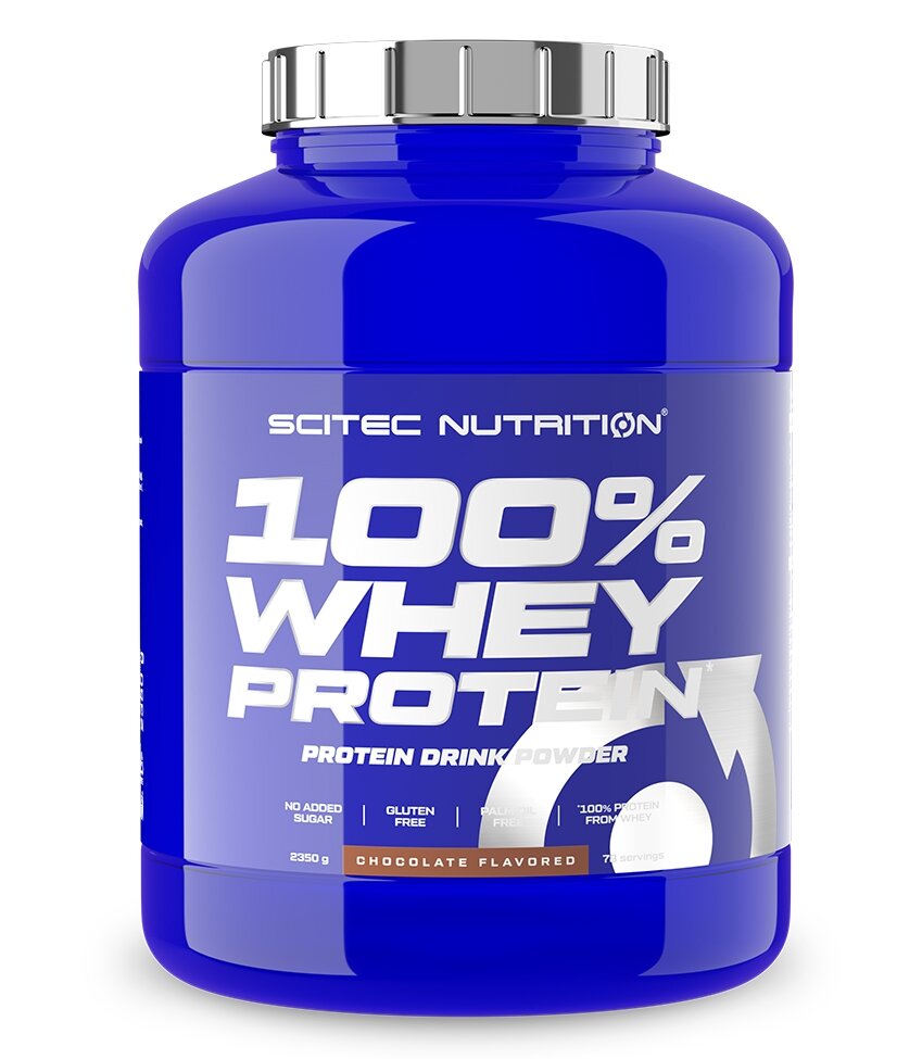 Scitec Nutrition 100% Whey Protein (2350 грамм) - Шоколад