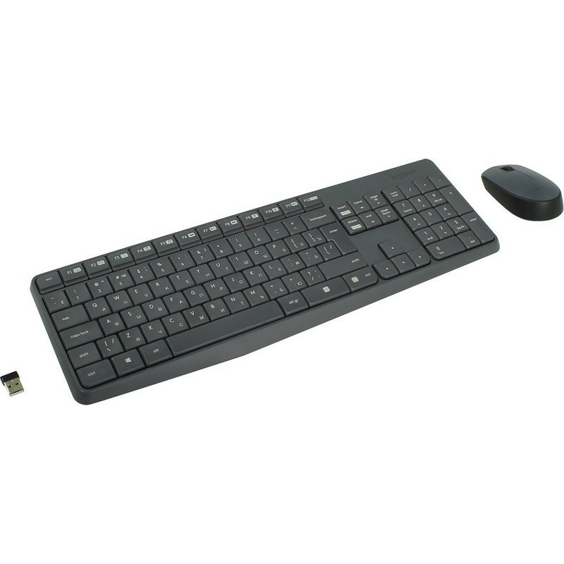 Набор клавиатура+мышь Logitech MK235 920-007948 564955