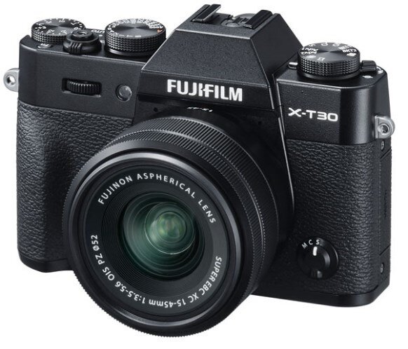 Фотоаппарат Fujifilm X-T30 Kit 15-45mm черный