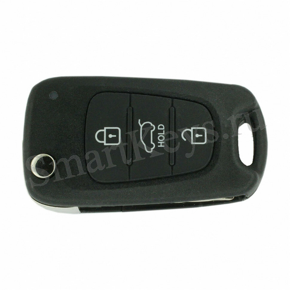 Ключ Hyundai IX35 Tucson выкидной три кнопки европейский 433Мгц