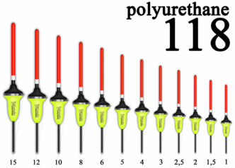 Wormix, 118 Поплавок из полиуретана 2.5 гр., уп.10 штук