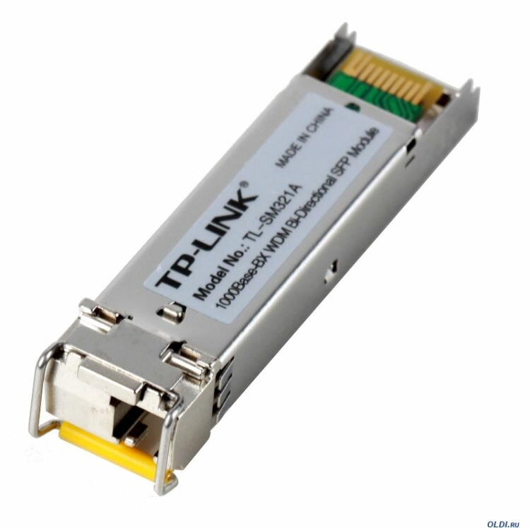 Трансивер TP-Link Трансивер TP-Link SFP Оптика LC TX 1550нм. RX 1310нм. Максимальное расстояние 10км TL-SM321A