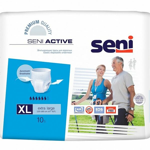 - Seni () Active extra large .4 10 .