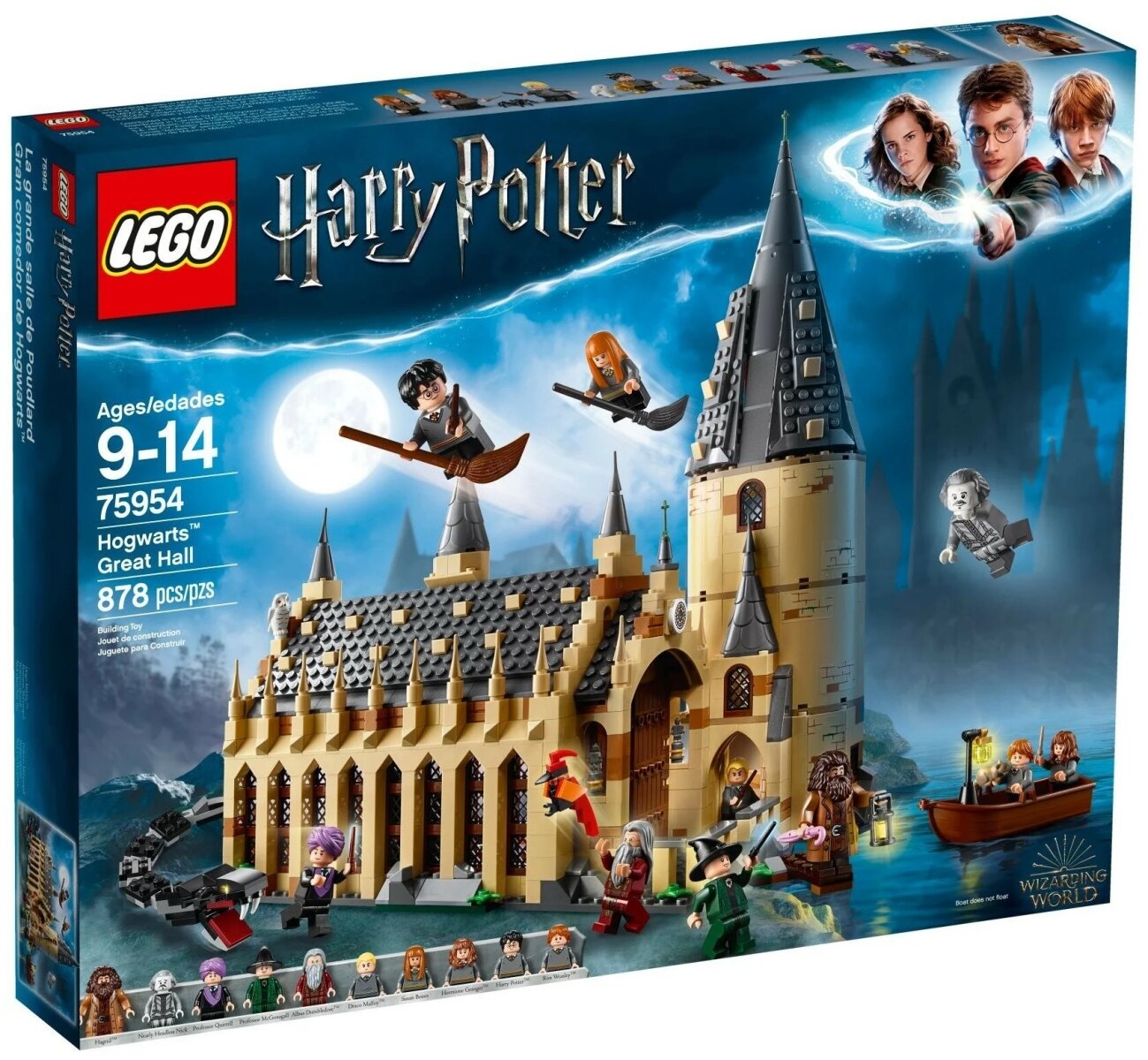 LEGO Конструктор LEGO Harry Potter 75954 Большой зал Хогвартса