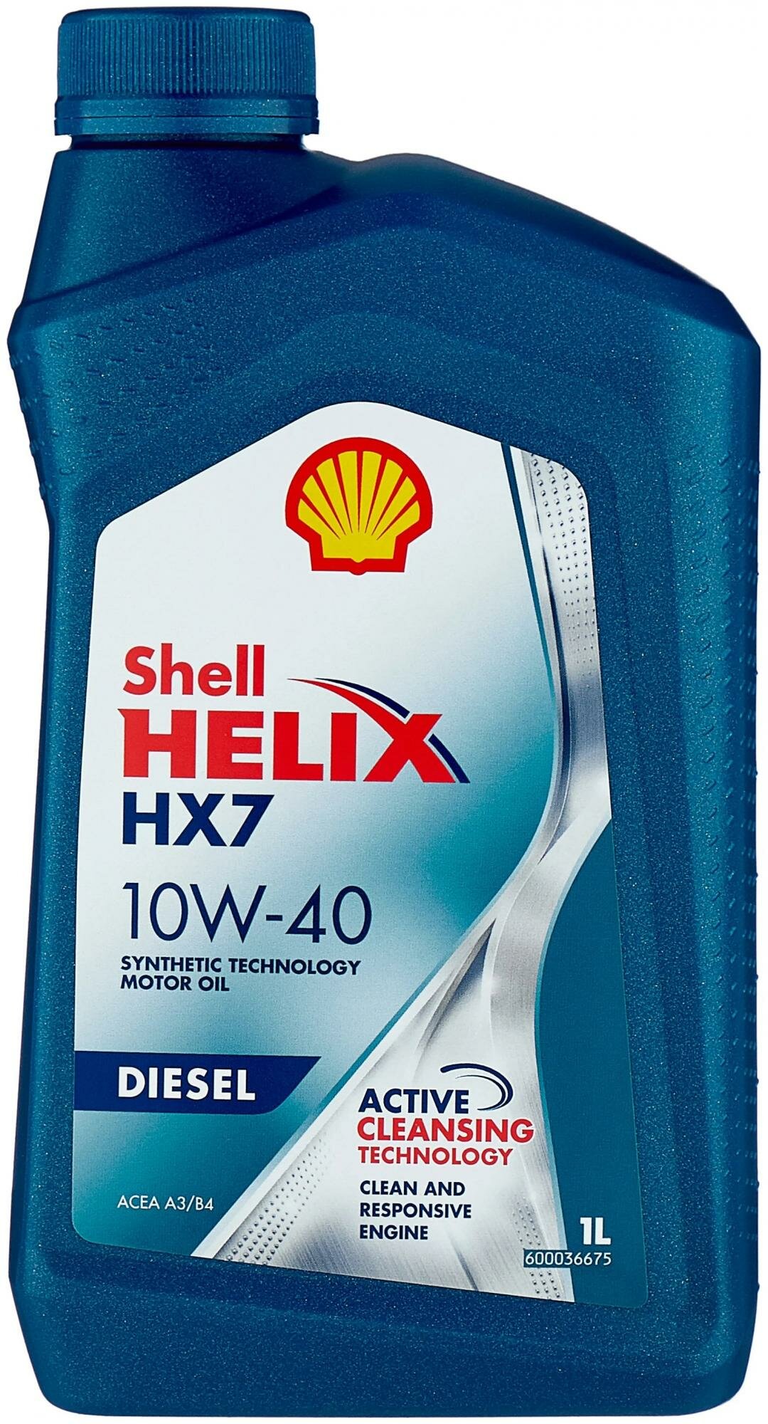 Моторное масло Shell Helix Diesel HX7 10w40 1л 550046357