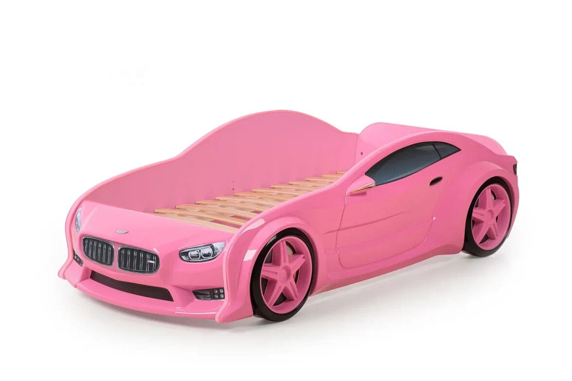 Futuka Kids кровать-машина БМВ-Evo розовая