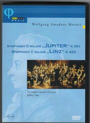 Mozart - Symphonies In C Major 40 & 31 Jupiter Linz k 551 k425-Jeffrey Tate / English Chamber Orchestra Arthaus DVD EU ( ДВД Видео 1шт) Моцарт