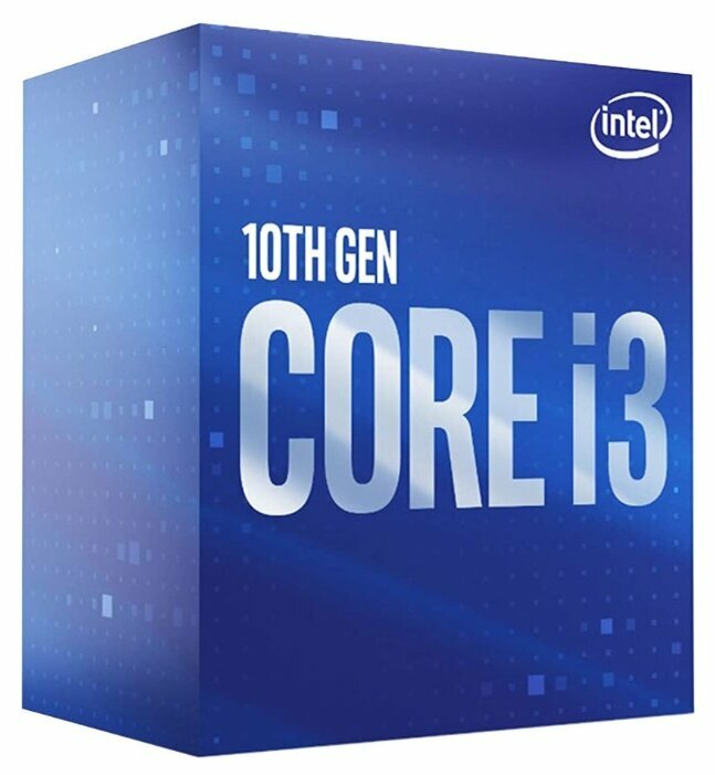 Процессор Intel Процессор Intel Core i3-10100 (3.60ГГц, 6МБ, GPU) Socket1200 (с кулером) (ret)