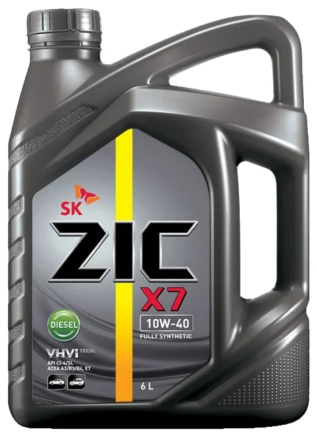   ZIC X7 DIESEL 10W-40 . API CI-4 6