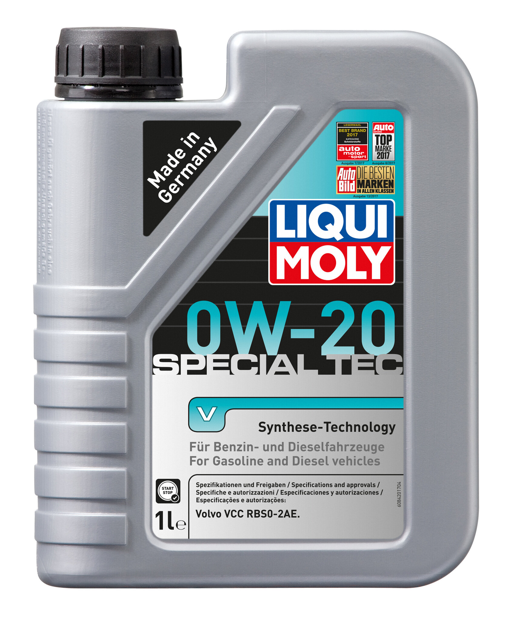 Моторное масло Liqui Moly Special Tec V 0W20 hc-синтетическое 1л