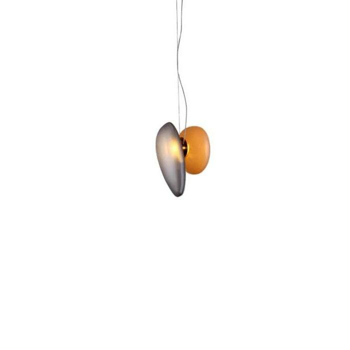 Светильник подвесной LINDIS Gray Amber, 300х220х300 мм