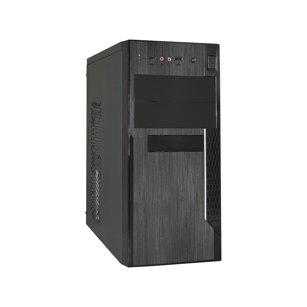 EXEGATE EX283242RUS Корпус Minitower MA-373X Black, mATX 2 USB, Audio