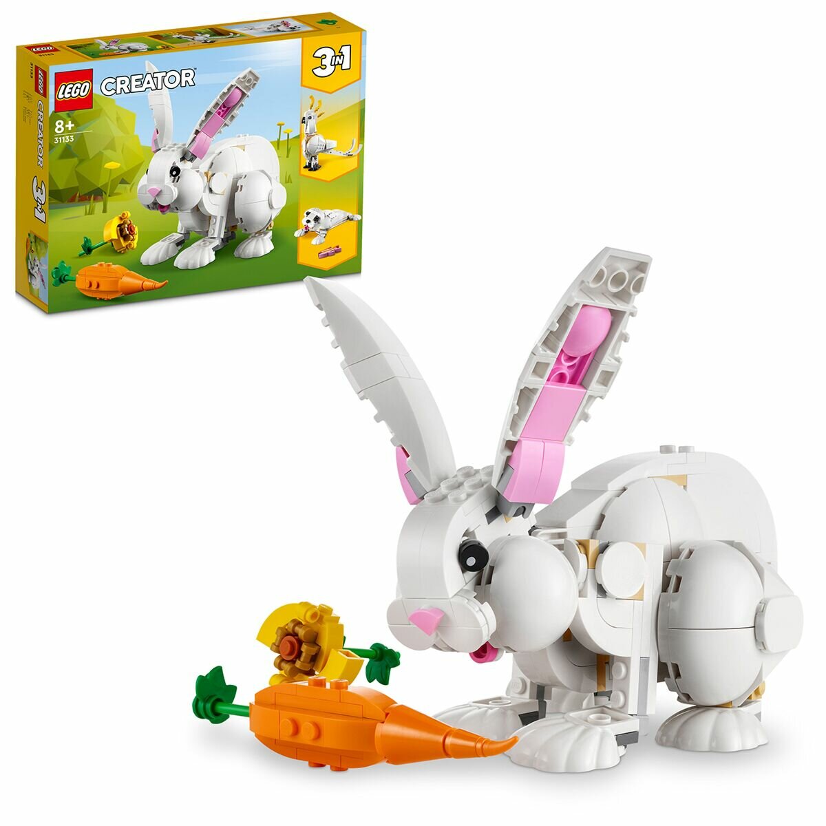 Lego Creator Конструктор Lego Creator Белый кролик 3 в 1 258 деталей 31133