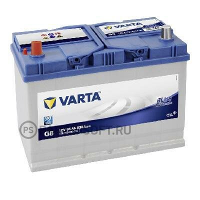 VARTA 595 405 083 595 405 083 3132_аккумулятор! Blue Dynamic 95Ah 830A + слева 306x173x225 B13 \