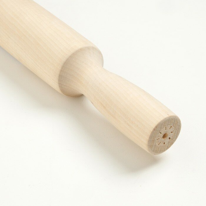 Скалка деревянная, берёза, 43×4.5 см - фотография № 2